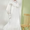 Cotton Nightgown for Women Vintage Palace Sleepwear