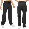 6185cKdv7uL._AC_SL1500 Womens Hiking Pants Quick Dry UPF 50 Travel Golf Pants Lightweight Camping Work Cargo Pants Zipper Pockets