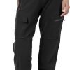 Women's Athletic Hiking Cargo Joggers Pants Outdoor Workout Lightweight Quick Dry UPF 50 Zipper Pockets