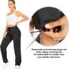 71uiwtbuUjL._AC_SL1500 Womens Hiking Pants Quick Dry UPF 50 Travel Golf Pants Lightweight Camping Work Cargo Pants Zipper Pockets
