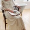 91c6_OSVf0S._AC_SL1500 Women's Lace Nightgown Long Sleeve Sleepwear Nightdress