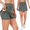 Tennis Skirts for Women Athletic Golf Skorts Workout Running Skirt Sports Activewear with Shorts Pocket 2 Pack