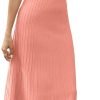 Women's 2024 Summer Maxi Dresses Tie Spaghetti Strap Square Neck Ribbed Knit Dress